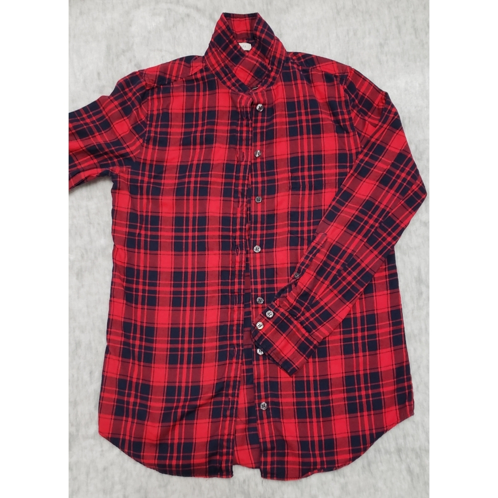 J. Crew Boy Fit Plaid Flannel